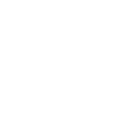 A white icon representing the outside of a bed that is used as an icon for the Paducah Hospitality Association.